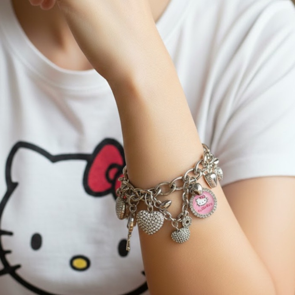 Silver Hearts and Diamonds